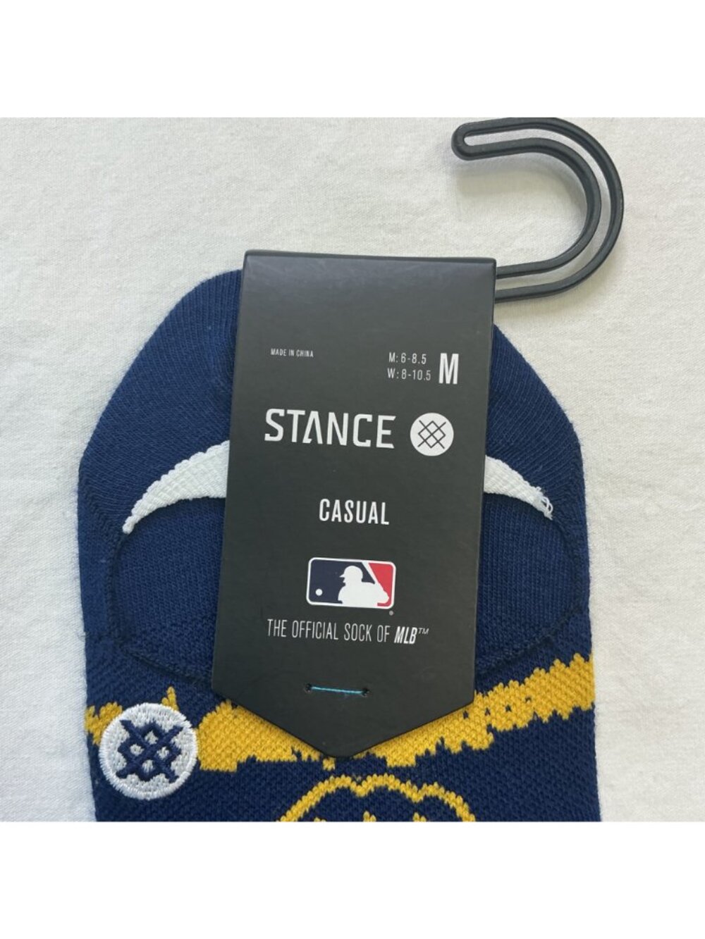 NEW Stance NBA & MLB No Show Socks 2-Pack Milwaukee Bucks & Brewers Medium - Picture 7 of 7